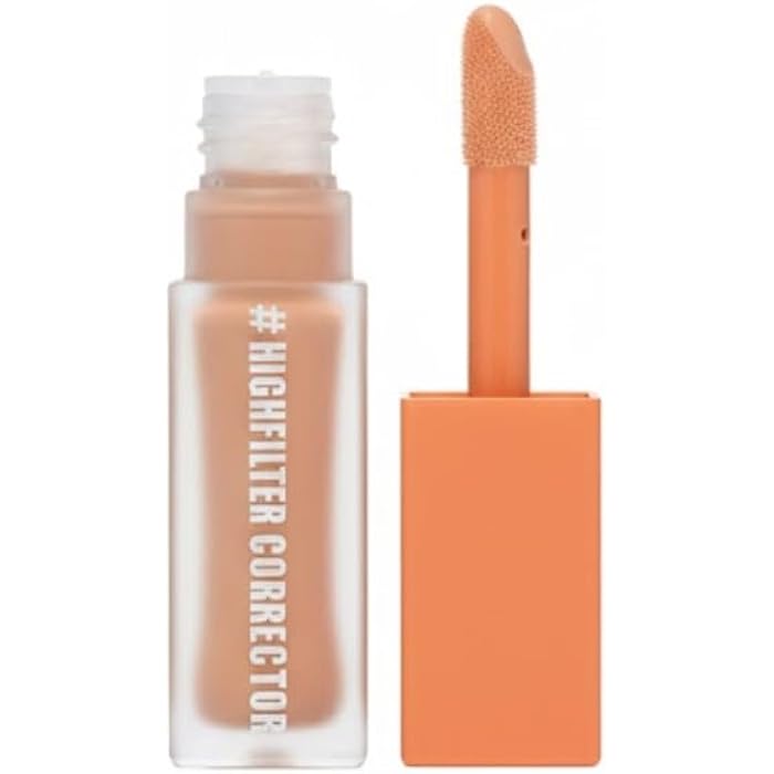 HIGHFILTER CORRECTOR COLOR CORRECTING LIQUID BASE LIQIDE - Under Eye Color Corrector - (light pinky orange for light to medium skin tones)-PEACH COLOR - Image 1